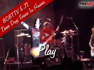 Watch: Three Days Grace In Hawaii