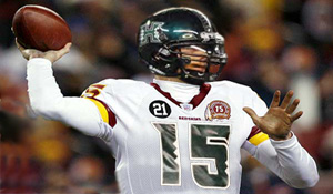 Colt Brennan Once A Warrior Now A Redskin