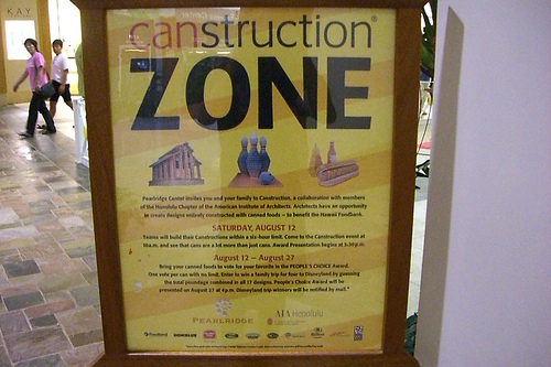 CANstruction Honolulu