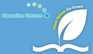 Hawaiian Telcom Think Yellow Go Green
